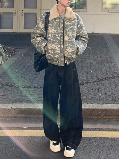 ファーライニングショートジャケット TK0351