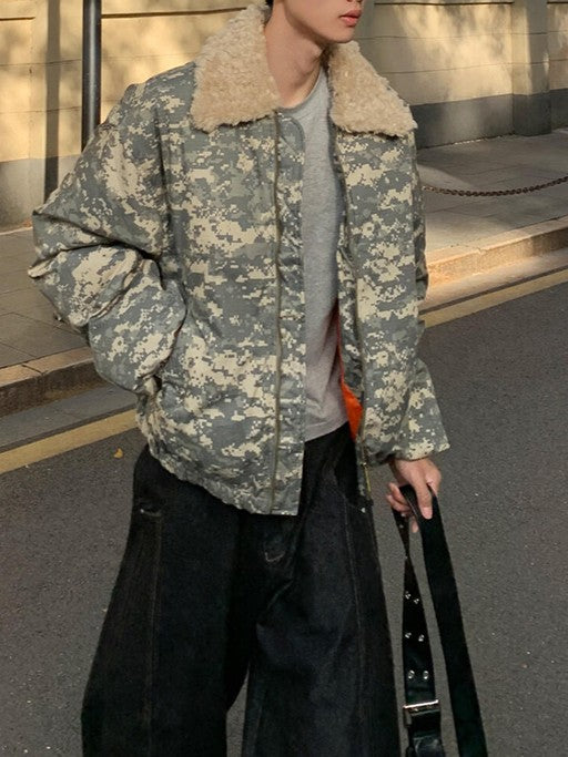 ファーライニングショートジャケット TK0351