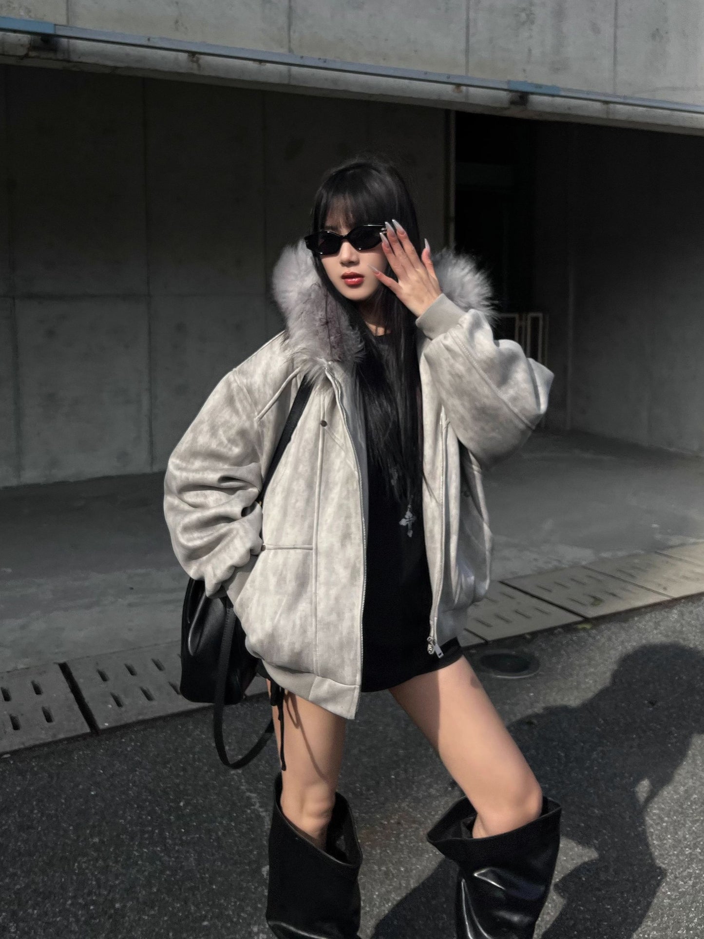 エッジライン裏ボアジャケット TK0354