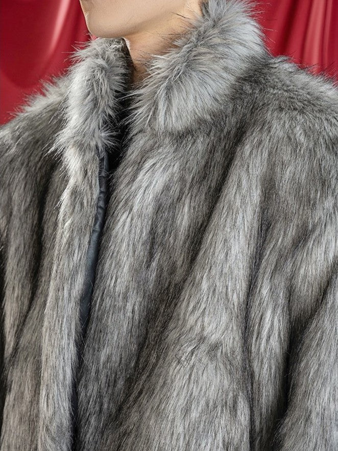 シルバーフォックス ファー ジャケット