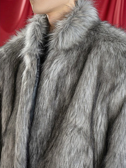 シルバーフォックス ファー ジャケット