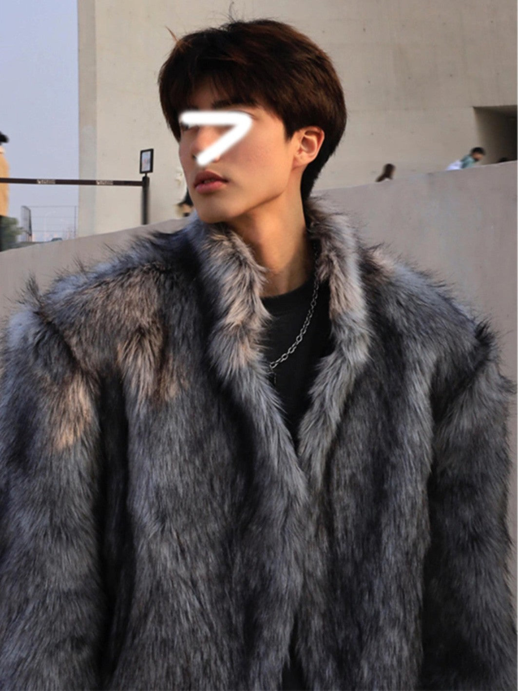 シルバーフォックス ファー ジャケット