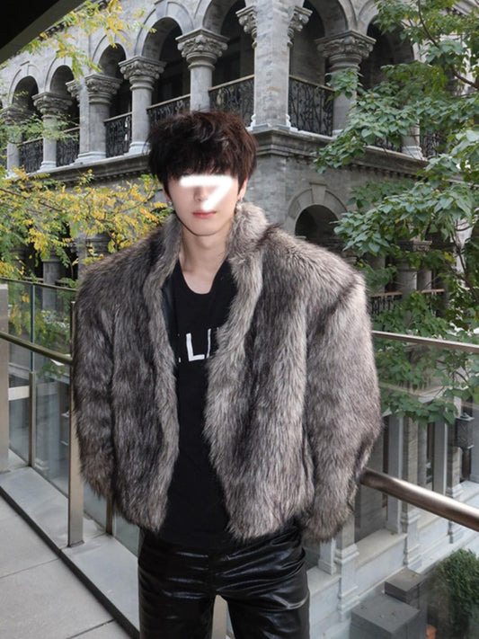 シルバーフォックス ファー ジャケット