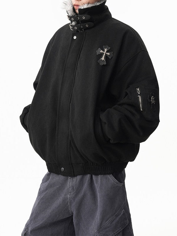 クロスファーカラージャケット TK0369