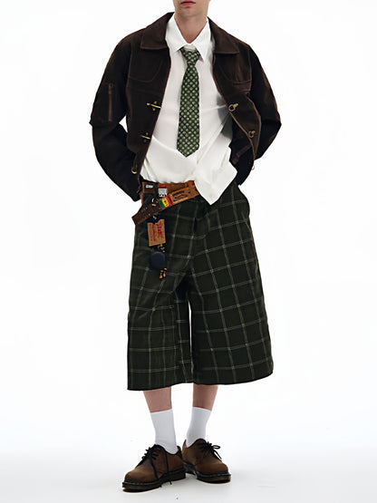 スエード ファイヤーマンジャケット TK0370