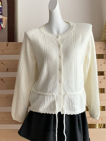 ソフトニット レースアップトップス TK0378