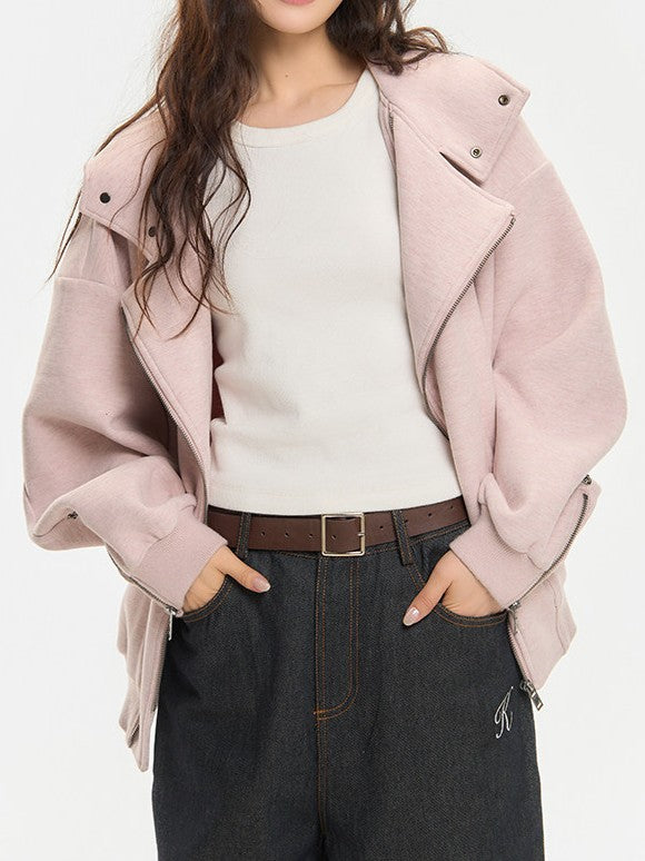 オーバーサイズフィット ジップパーカー TK0383