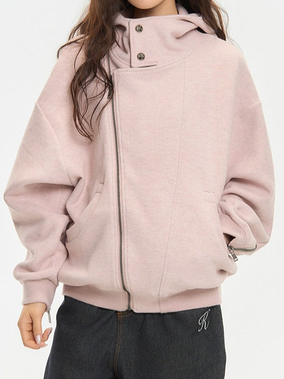 オーバーサイズフィット ジップパーカー TK0383