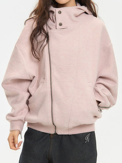 オーバーサイズフィット ジップパーカー TK0383