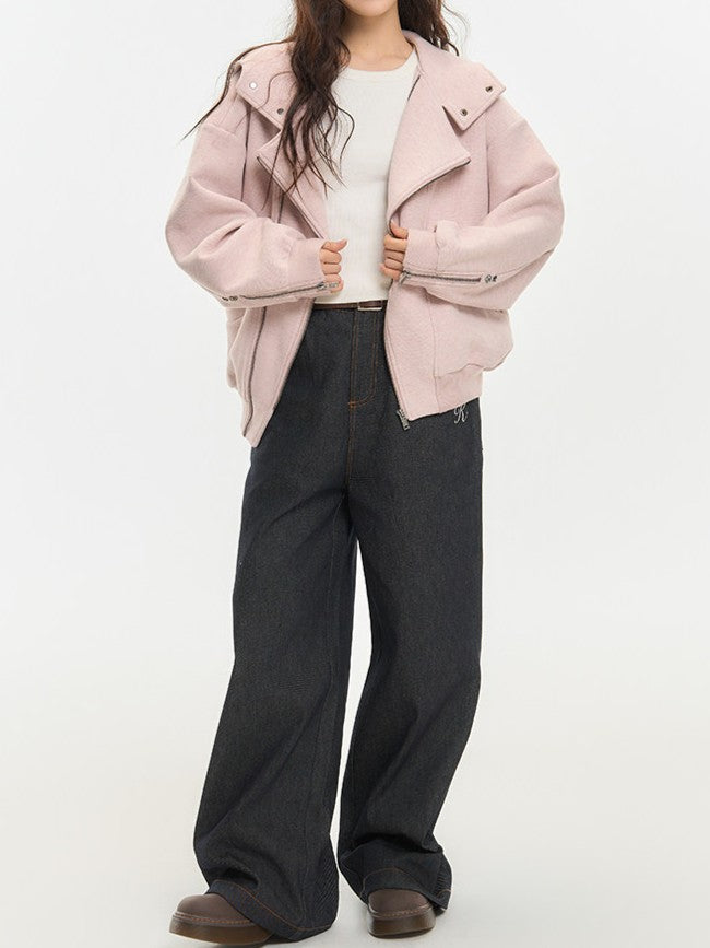 オーバーサイズフィット ジップパーカー TK0383