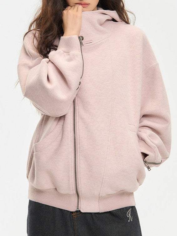 オーバーサイズフィット ジップパーカー TK0383