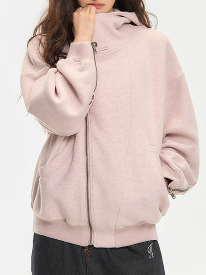 オーバーサイズフィット ジップパーカー TK0383