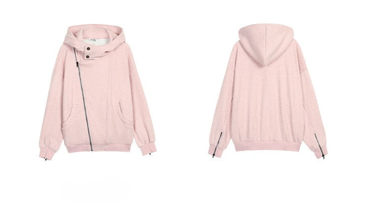 オーバーサイズフィット ジップパーカー TK0383