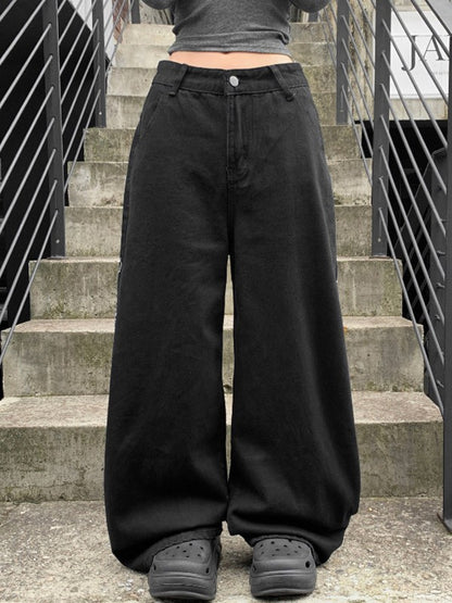 フラワーデザイン カーブデニムパンツ TK0405