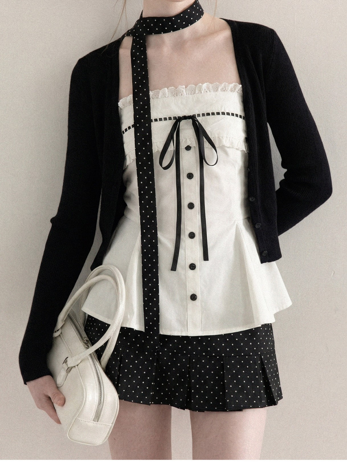 レースキャミ&カーディガン セット TK0411