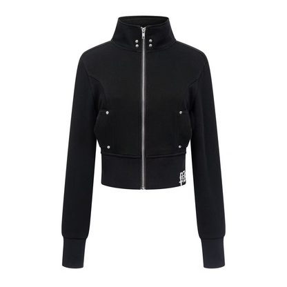 モチーフ ハイネックショートジャケット TK0417