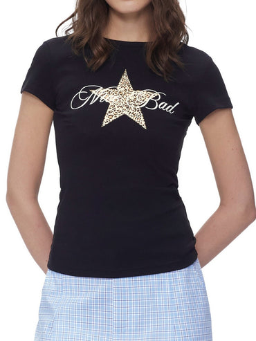 ヒョウ柄 プリントTシャツ TK0418