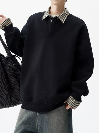 フェイクレイヤード ポロシャツ TK0423