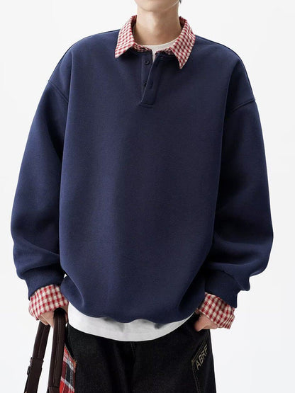 フェイクレイヤード ポロシャツ TK0423