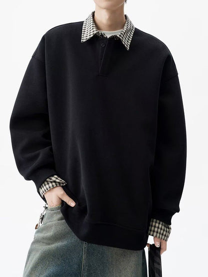 フェイクレイヤード ポロシャツ TK0423