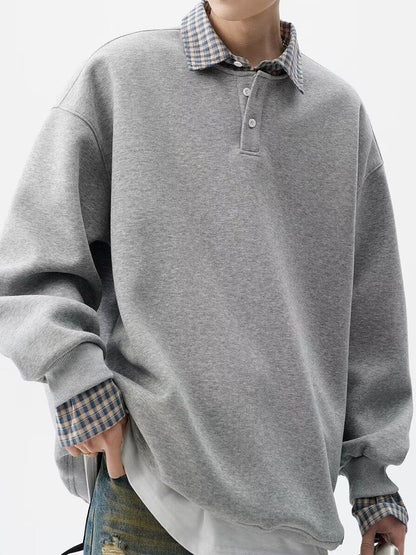 フェイクレイヤード ポロシャツ TK0423