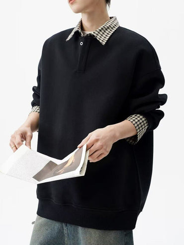 フェイクレイヤード ポロシャツ TK0423