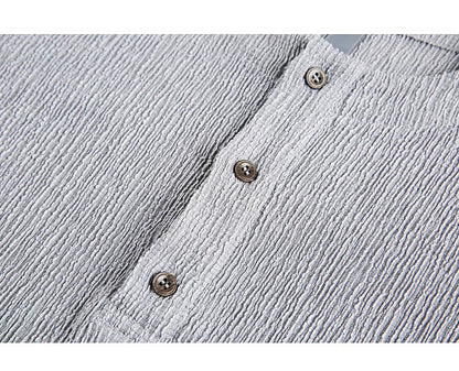 ベーシックヘンリーネックプルオーバー TK0434