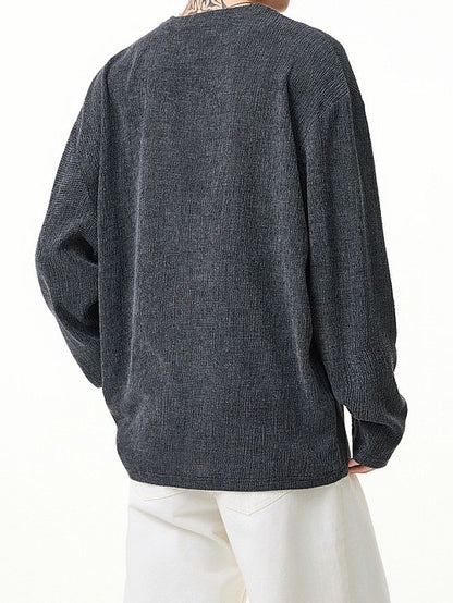 ベーシックヘンリーネックプルオーバー TK0434
