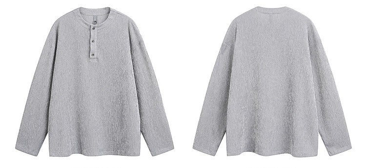 ベーシックヘンリーネックプルオーバー TK0434