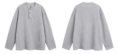 ベーシックヘンリーネックプルオーバー TK0434