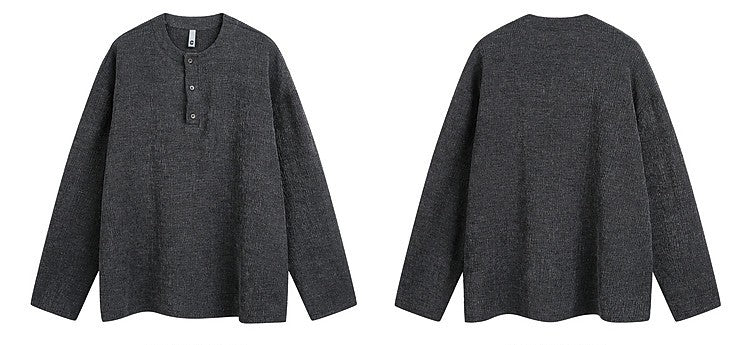 ベーシックヘンリーネックプルオーバー TK0434