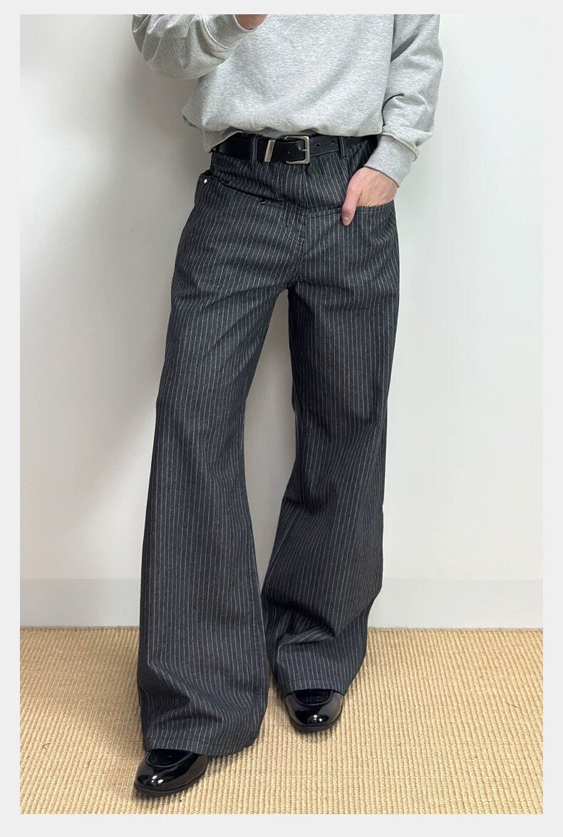 ストライプデニムパンツ TK0437