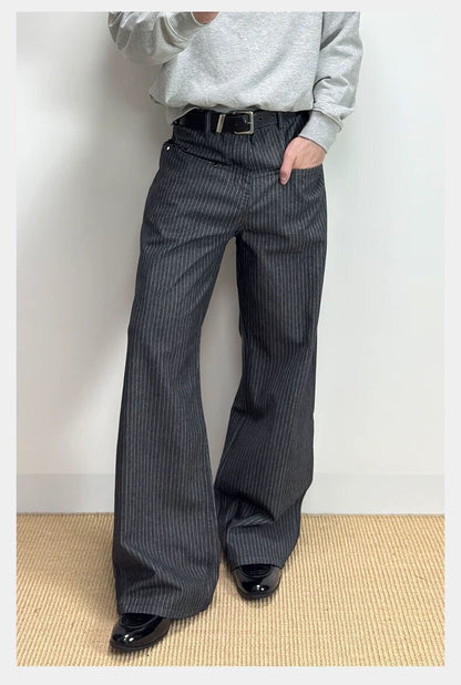ストライプデニムパンツ TK0437