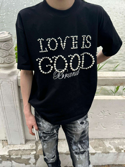 パールロゴデザインTシャツ TK0439
