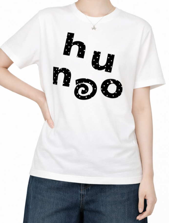 ドットプリント タイトTシャツ TK0440