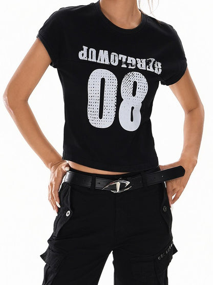ウォッシュドグラフィックTシャツ TK0441