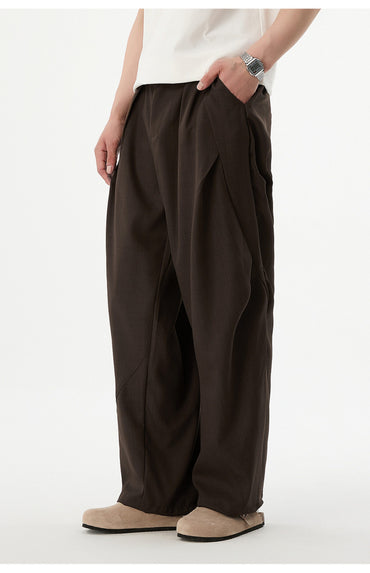 バックシャーリングテーパードパンツ TK0445