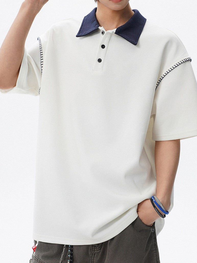 バイカラーポロTシャツ TK0448