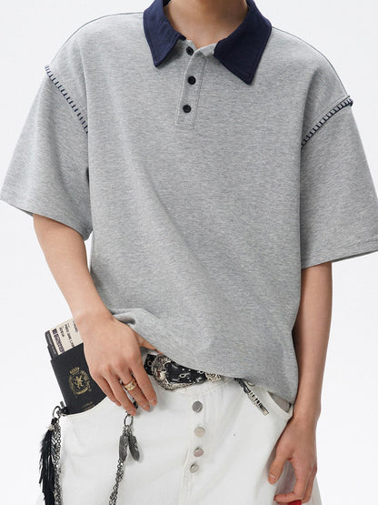 バイカラーポロTシャツ TK0448