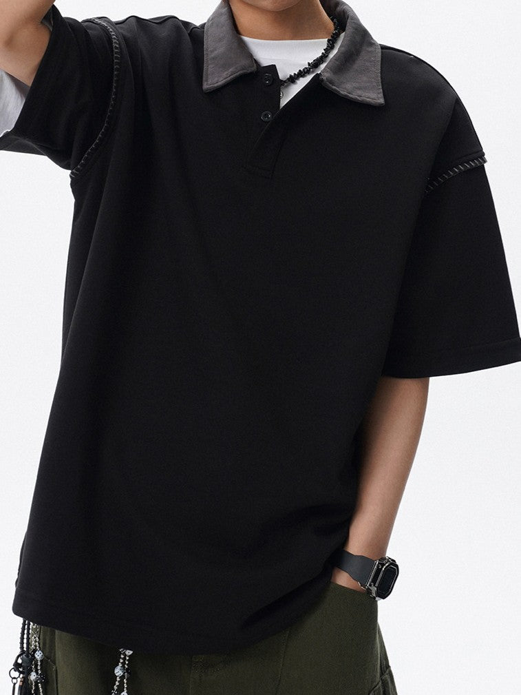 バイカラーポロTシャツ TK0448
