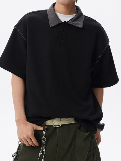 バイカラーポロTシャツ TK0448