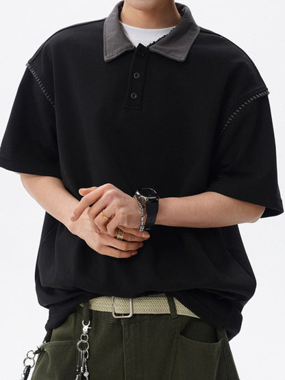 バイカラーポロTシャツ TK0448