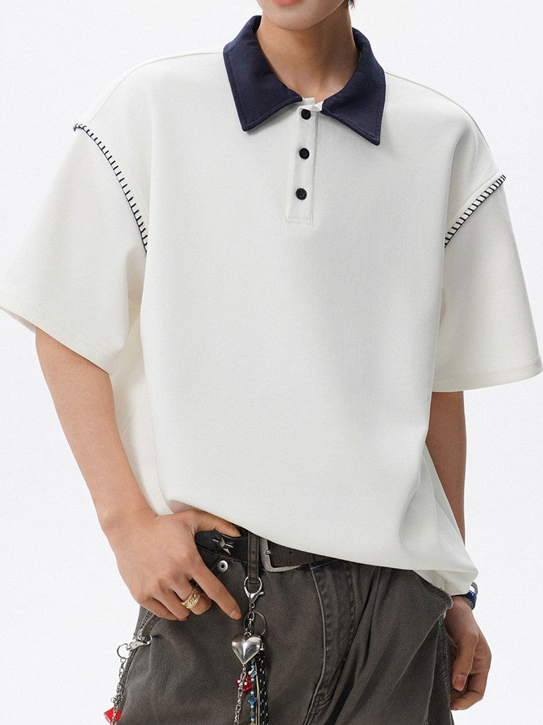 バイカラーポロTシャツ TK0448