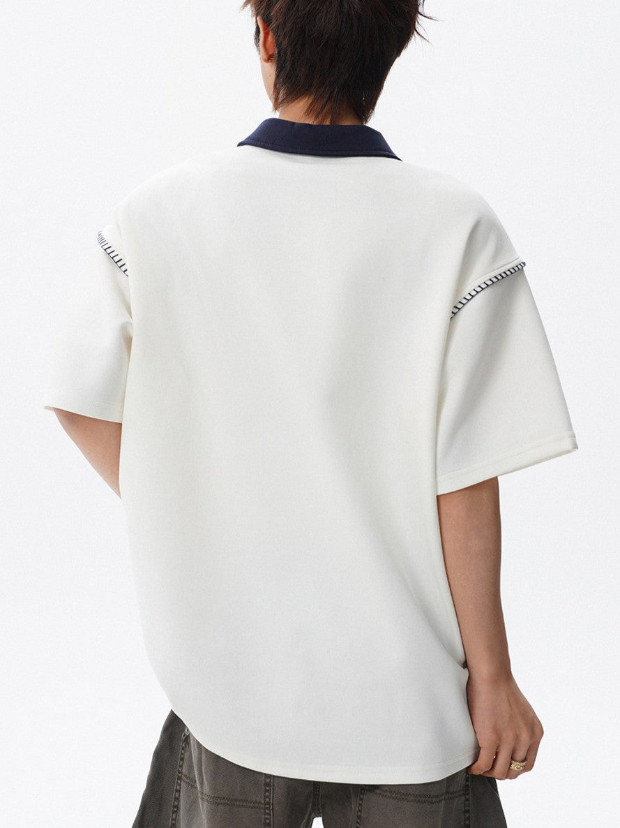 バイカラーポロTシャツ TK0448