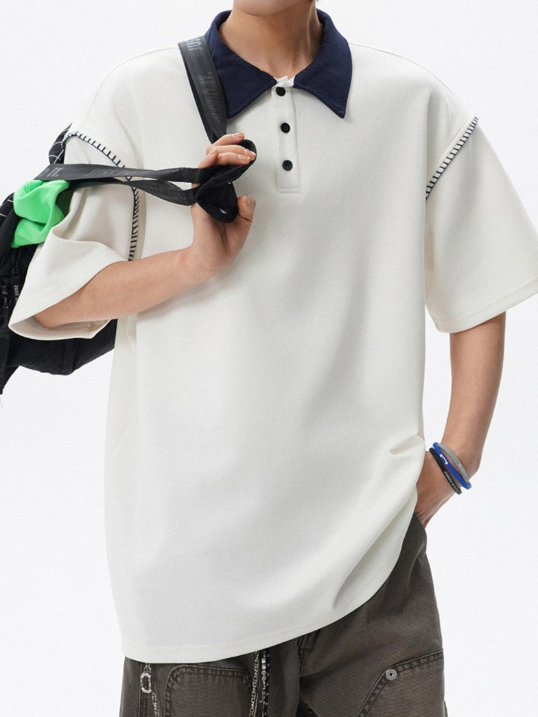 バイカラーポロTシャツ TK0448