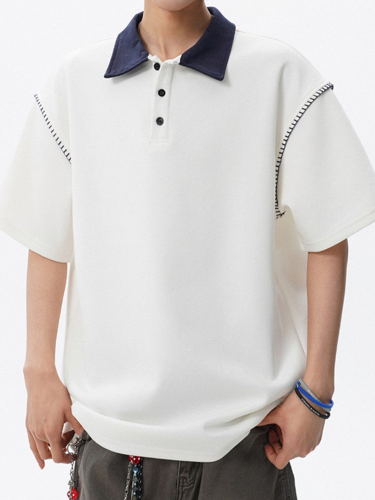 バイカラーポロTシャツ TK0448