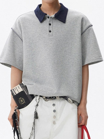 バイカラーポロTシャツ TK0448