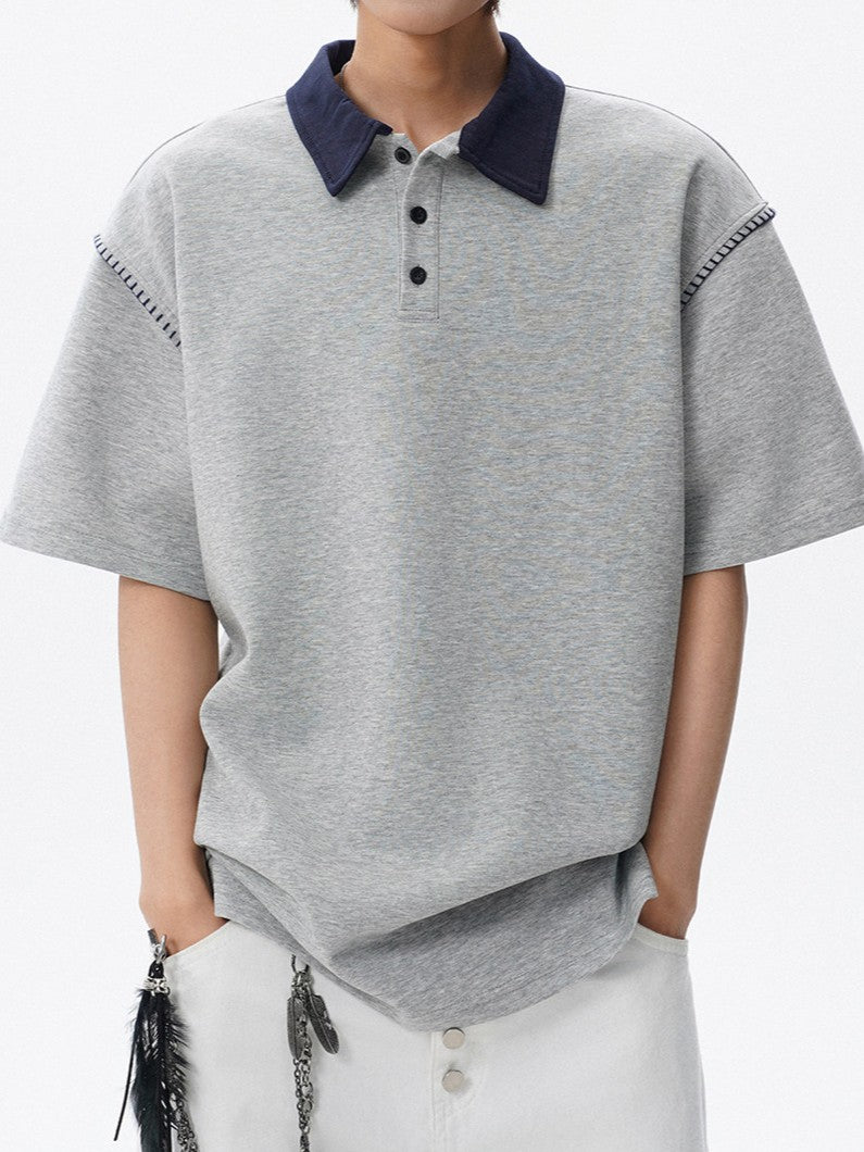 バイカラーポロTシャツ TK0448