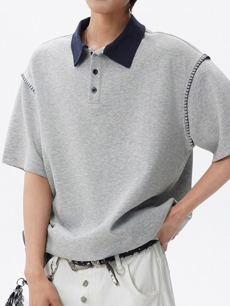 バイカラーポロTシャツ TK0448