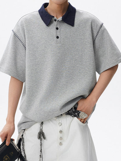バイカラーポロTシャツ TK0448